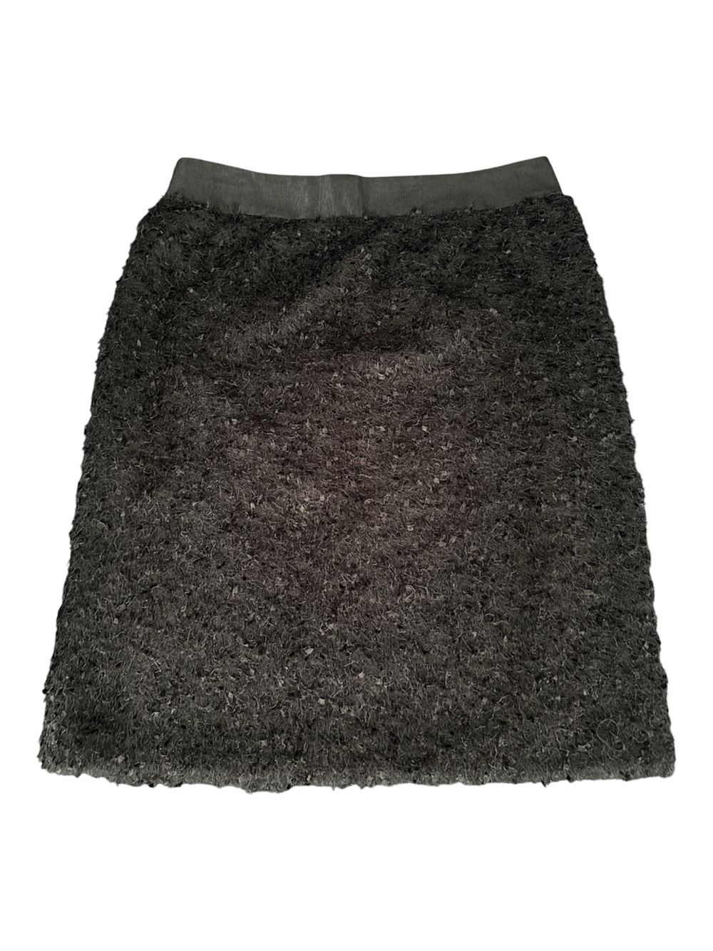 J.McLaughlin Felix Black Snowflake Jacquard Skirt Size 4